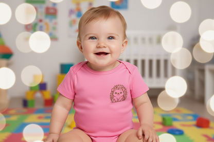 Personalised 2-Piece Baby Onesie with Name 🦔